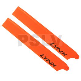 LX61351 Lynx Heli Innovations Plastic Main Blade 135 mm Orange Neon 130X  